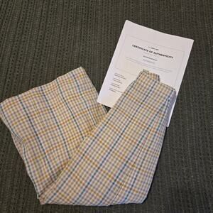 Burberrys Vintage Tartan novacheck pleated skirt Blokette Academia Rockabilly
